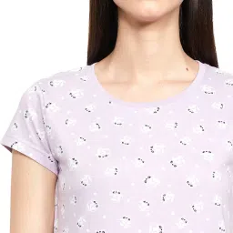 max Cotton Women All-Over Printed Pajamas Set image 2