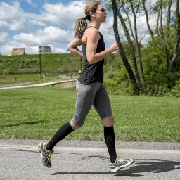 HLTPRO 4 Pairs Compression Socks for Women & Men - Best Support for Medical, Circulation, Nurses, Running, Travel image 4