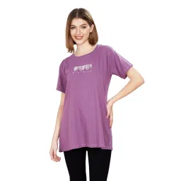 weet Women Long Length Cotton T-Shirt image 5