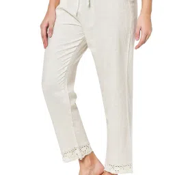 pistaa's Women's Regular Fit High Rise Palazzo image 2