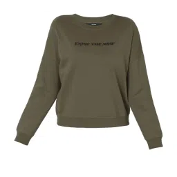 vero moda Women's Cotton Round Neck Sweatshirt image 5