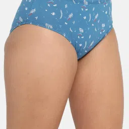 intimacy lingerie Classic Dark Printed Panty for Women Mid Waist, Medium Coverage Hipster|Briefs Panty Set for Women Daily Use with Inner Elastic Pack of 3 image 1