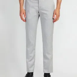 arrow Men's Tapered Fit Mid Rise Pants image 5