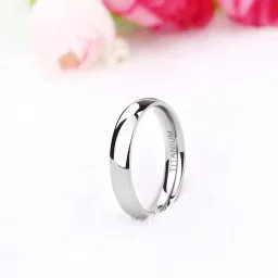 tigrade 2mm/4/6/8mm Titanium Plain Dome High Polished Wedding Band Ring Comfort Fit image 1