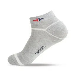 tadwill Men’s Cotton Ankle-Length Socks | Anti-Odor | Moisture-Absorbent | Inside Soft Fabric | Anti-Bacterial Socks for Boys and Girls (Free Size, Set of 5) image 2