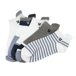 prasthan Men's & Women's Ankle Socks - Pack of 5 image 1