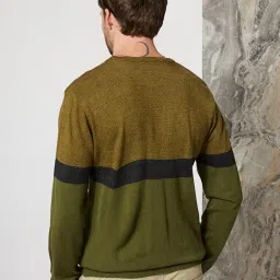 amazon brand - symbol Men Acrylic Casual Pullover Sweater image 1