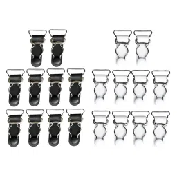 myaddiction 20 White Black Women Garter Belt Straps Grips Stockings Suspenders Clip 26mm image 5
