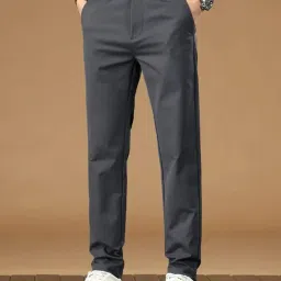 poshax Men's Regular Fit Casual Trouser || Men's Regular Trouser || Men Trouser (TR-31-34) image 1