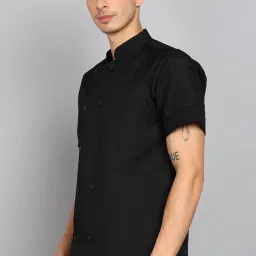 atcx Chef Coat For Men & Women, Unisex Half Sleeve, Breathable Professional Kitchen Uniform Apron image 1