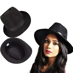 fy lane Girls Boys Summer Sun Protection Fedora Trilby Hats for Beach and Travel Use Multicolor (M-1) image 3