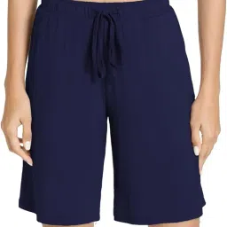 notwild Plus Size Pajama Shorts for Women Soft Summer Sleep Shorts with Pockets image 1