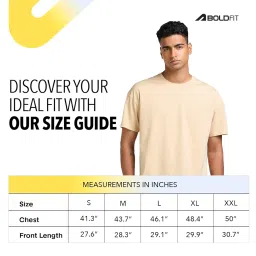 boldfit Oversized T Shirt for Men Training Men Tshirts Gym T Shirt for Man for Workout Yoga Tshirt for Man Oversized Stylish Cotton Lycra Quick Dry Fit Tshirt image 1