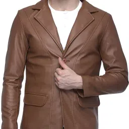 Wolver' Men's Slim Fit Solid Casual/Formal Blazer image 1