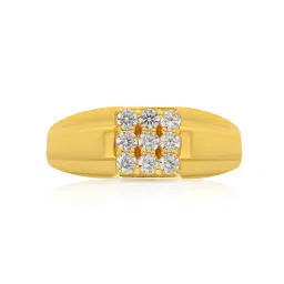 malabar gold & diamonds Malabar Gold and Diamonds Gold Ring for Men|Ring for Birthday, Wedding, Anniversary & Valentine's Day Gift image 1