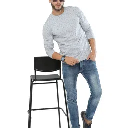 fanideaz Mens Surfer Printed Tshirts for Men Soft Cotton Destroy Neck Tshirt for Man Full Sleeve Branded Comfortable Fit Stylish Casual Wear Round Neck t Shirt for Man image 3