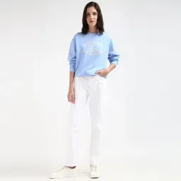 tommy hilfiger Women Cotton Crew Neck Sweatshirt image 4