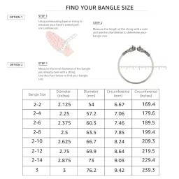 silverwala Sterling Silver Silver Kada for Unisex Adult image 4