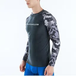 bnf Mens Swim Shirt Soft Comfortable Fit Beach Shirt for Sailing Surf Snorkeling XXXL | Clothing Shoes & Accessories | Mens Clothing | Swimwear Multicolour image 2