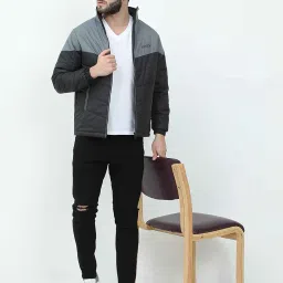 ryker Regular Fit Polyester Men's Jacket Full Sleeve Zipper Jacket for Men's image 5