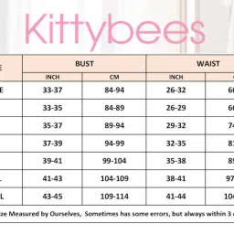 kittybees Women's Net Solid Above Knee Babydoll Lingerie image 5