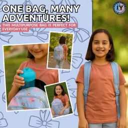 iy little wonders Kids Backpack – Cute & Colorful School Bags for Boys & Girls | Lightweight, Durable & Spacious | Ideal for School, Travel, Picnics & Gifting image 4