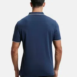 jockey 3911 Men's Super Combed Cotton Rich Regular Fit Solid Half Sleeve Polo T-Shirt (Logo Design May Vary) image 2