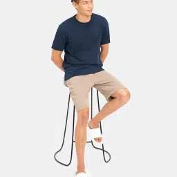 Jockey AM14 Men's Super Combed Cotton Rich Straight Fit Shorts with Zipper Pockets image 5