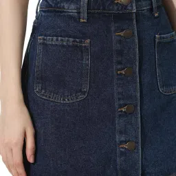 only Cotton Blend Western Skort image 2
