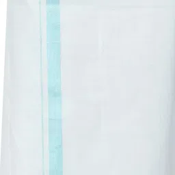 yanai SRS PRIDE Mangalya White Cotton Formal Shirt with Traditional Dhoti Tissue Set for Men, image 2