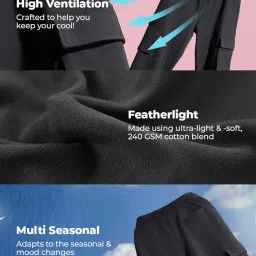 bewakoof Air 1.0 Women's Solid Flared 240 GSM Terry Cargo Pants image 4