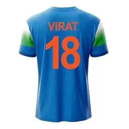 India ODI Jersey 2025 | Virat 18 Jersey for (Kids,Men & Boys) image 2