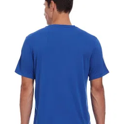 adidas Men Polyester Striped Fitted T-Shirt image 1
