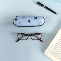 vivid Vision Unisex Adult Lightweight Eyewear Specs Case Cover | Protect Eye Glasses | Chashma Dibbi | Spectacle Box | Closure - Zipper | Faux Leather image 3