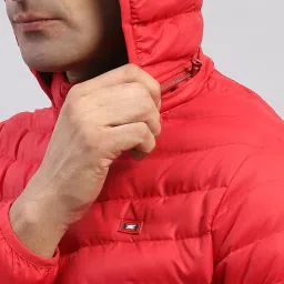 monte carlo Mens Solid Hooded Full Sleeve Jacket (224261792) image 5