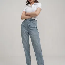 tokyo talkies Women's Mom Fit Jeans image 1