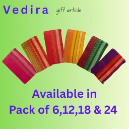 vedira Purses for Women Return Gifts for Wedding Festivals Pooja Haldi Kitty Party | Traditional Hand Purse Ladies with Zip | Embroidery Wallet Purse for Women Return Gift for Ladies (18 Pieces) image 1