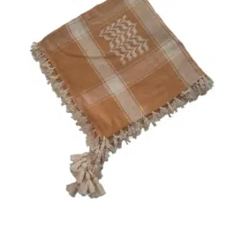 I H Fashion Arabic Arafat Keffiyeh Scarf for Men & Women | Stylish Square Shawl/Stole | Head Wrap & Face Cover Scarves image 2