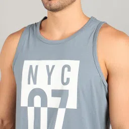alan jones clothing Men's Cotton Sleeveless Regular Fit T-Shirt image 4