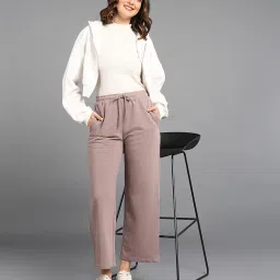 alan jones clothing Women's Relaxed Fit Mid Rise Track Pant image 3