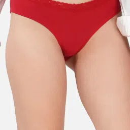 thread sutra Women?s Premium Cotton Panties | Antimicrobial & Breathable | Everyday Comfort with Amazing Fit | Soft Fabric Innerwear for All-Day Freshness & Hygiene | Bikini | Pack of 3 | image 3