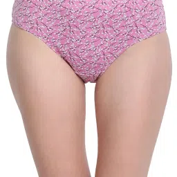 vstar Honey Printed Cotton Hipster Panties for Women, Super Comfortable, Super Soft & Skin Friendly (Assorted Pack of 3) image 1