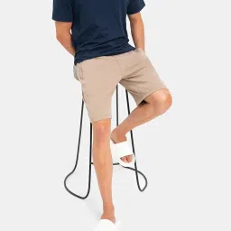 Jockey AM14 Men's Super Combed Cotton Rich Straight Fit Shorts with Zipper Pockets image 4