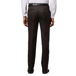 raymond Men's Slim Fit Mid Rise Trouser image 3