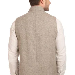 wintage Men's Tweed Bandhgala Festive Nehru Jacket Waistcoat image 2
