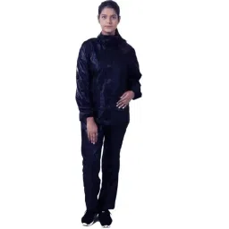 cool dealzz Raincoat For Women With Waterproof Pant, Inbuilt Hood & Carry Bag (Set of 1) image 5