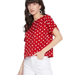uptownie lite Women's Printed Crepe Boxy Top image 2