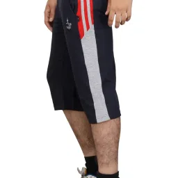 vego Mens Cotton Three by Fourth, 3/4, Capri, Three Quarter Grey Plus Size image 4