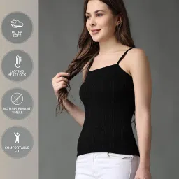 ff Thermal Warmer Spaghetti Top for Women Ultra Soft Sleeveless Scoop Neck Winter Inner Wear Top Johns Underwear (Pack - 1) image 4