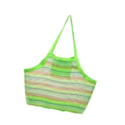 enakshi (label) Beach Tote Bag Men Women Pouch Sand Toys Collector for Hiking Grocery Street green|Clothing, Shoes & Accessories | Womens Handbags & Bags image 2